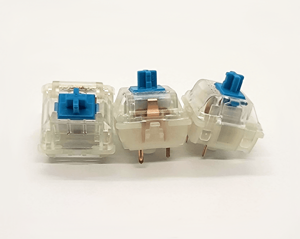 SwitchCaptain Switches Gateron CAP Milky Blue V2 - 3 Pin RGB